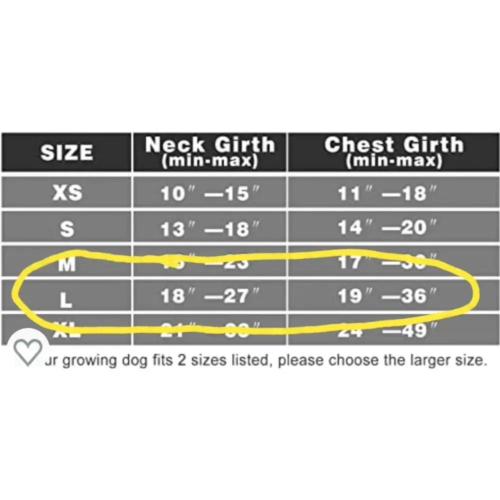 WINSEE Dog No Pull Harness with Dog Collar | Adjustable Reflective Outdoor Vest